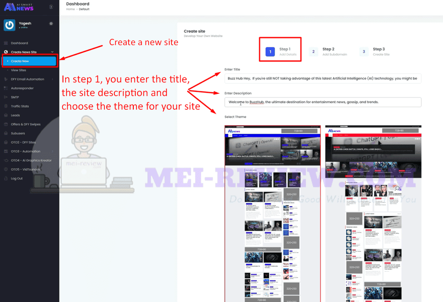 AI-Smart-News-Demo-2-Create-Site