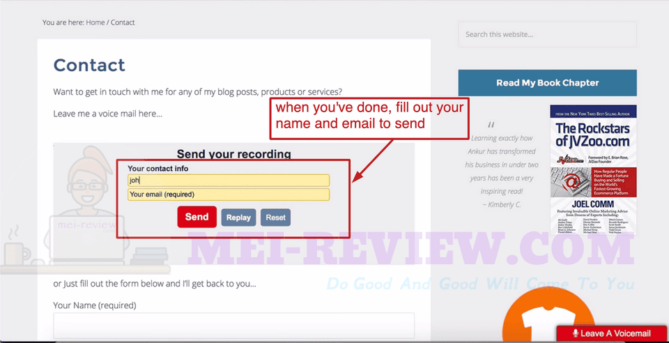 VoiceMail-Pro-Demo-4-visitors-leave-address