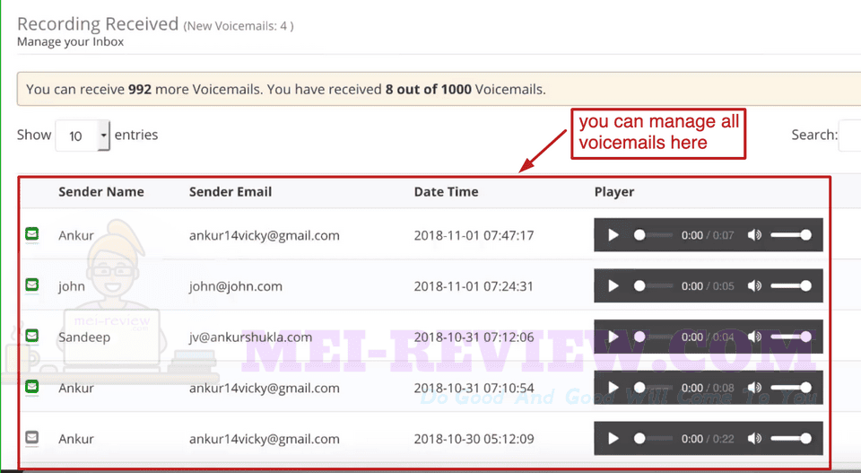 VoiceMail-Pro-Demo-5-manage-voice-mails