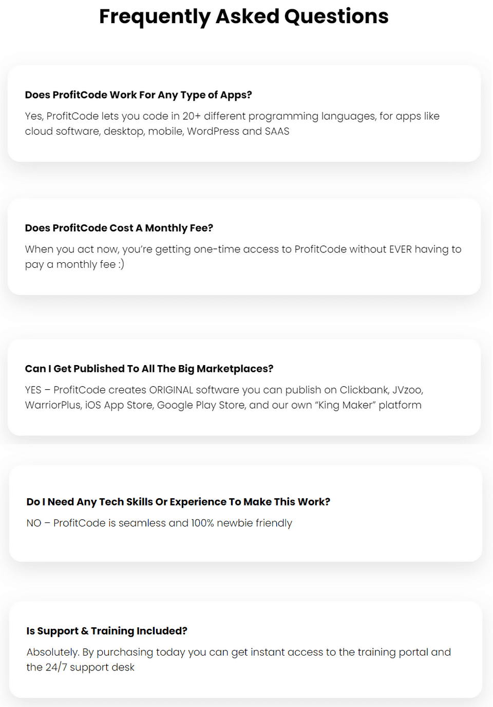 ProfitCode-Review-FAQ