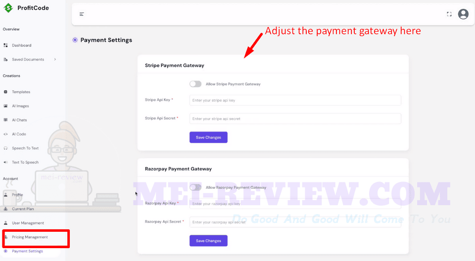 profitcode-how-to-use-10-gateway