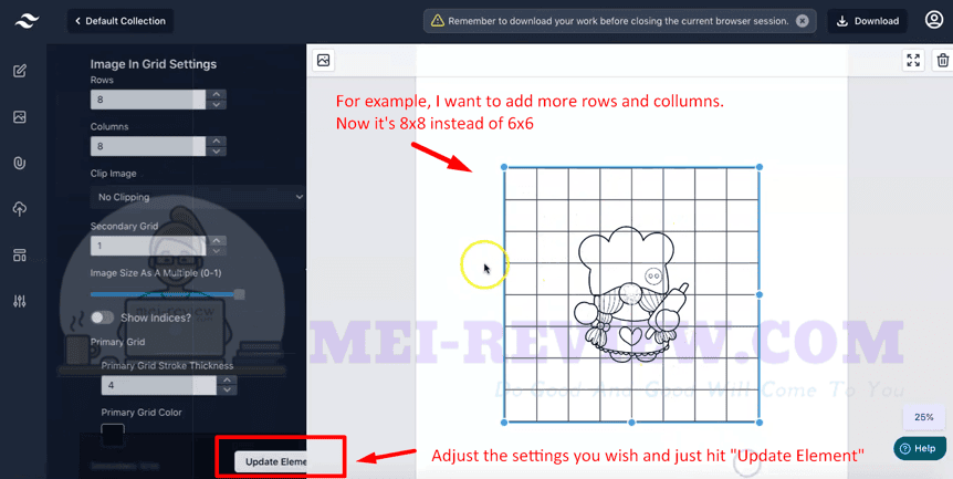 How-To-Draw-Books-Generator-Demo-11-Add-Row-Collum