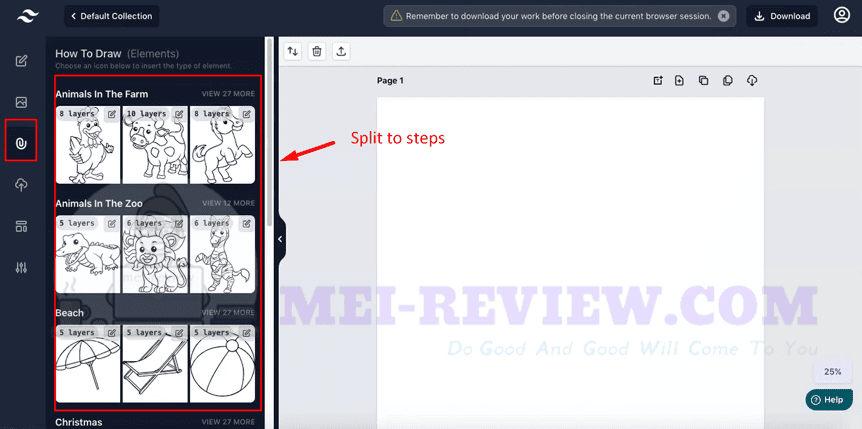How-To-Draw-Books-Generator-Demo-3-Slip-To-Step