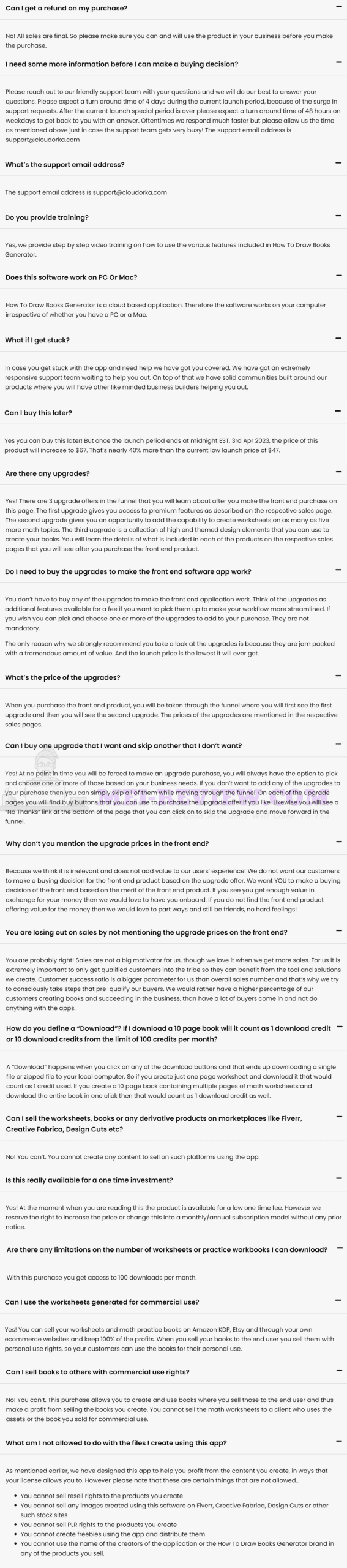 How-To-Draw-Books-Generator-FAQ