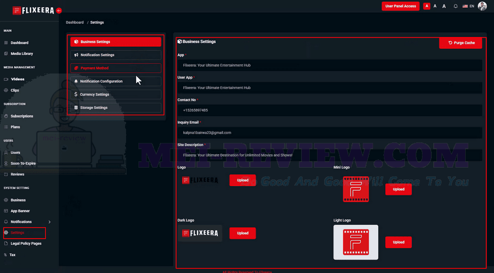 Flixeera-Demo-23-upload