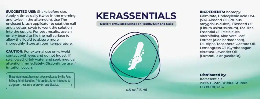 Kerassentials Label