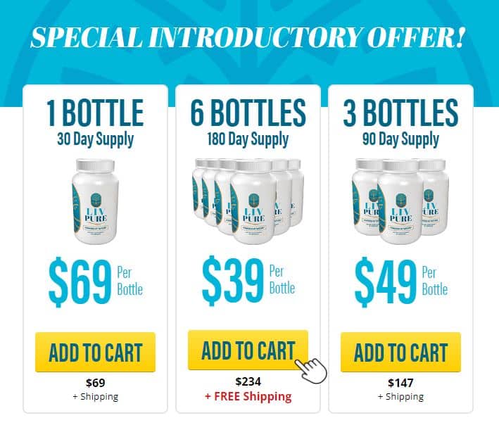 Liv Pure Pricing