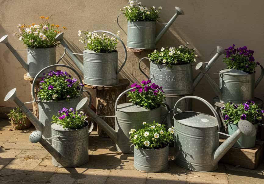 Watering Can Arrangements