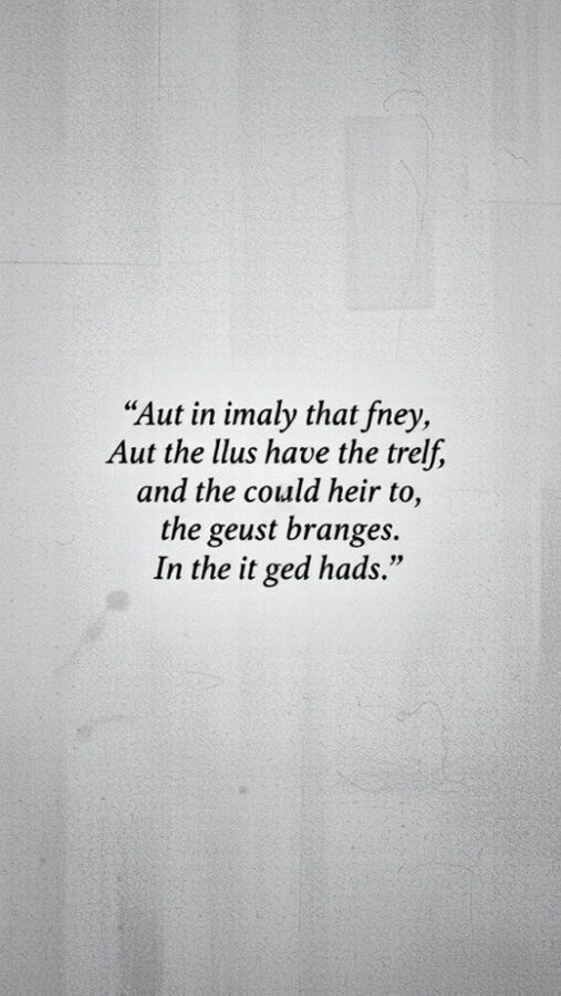 Elegant typography quote on a textured background