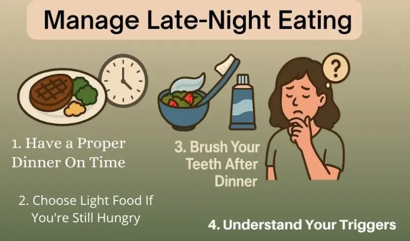 Avoid Eating Dinner After 9 PM
