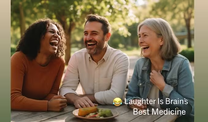 laughter is good for Keep Your Brain Young and Active