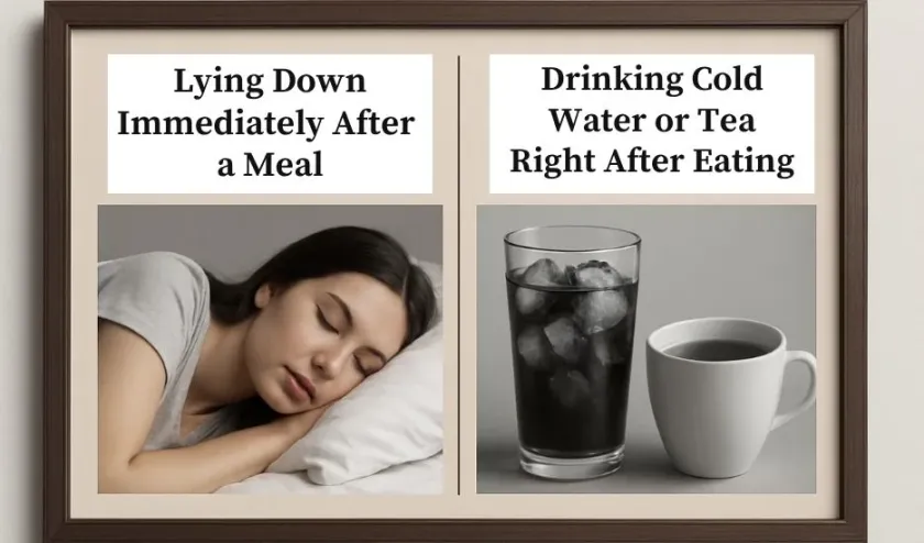 Post Meal Mistakes