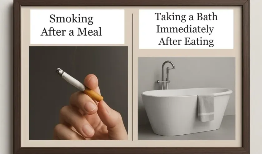 Post Meal Mistakes