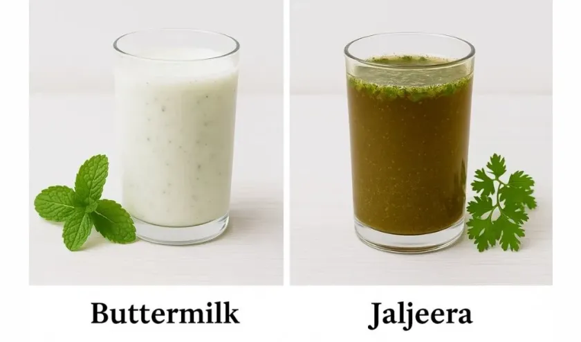 buttermilk and jaljeera Summer Drinks to Stay Cool