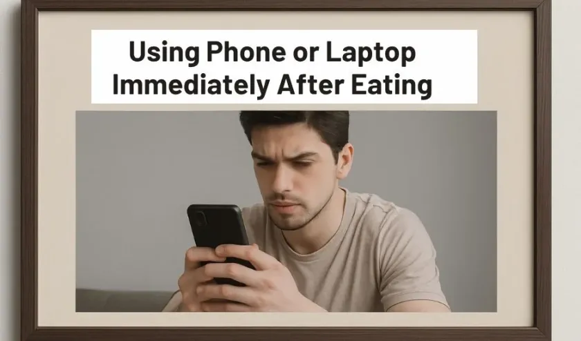 Post Meal Mistakes
