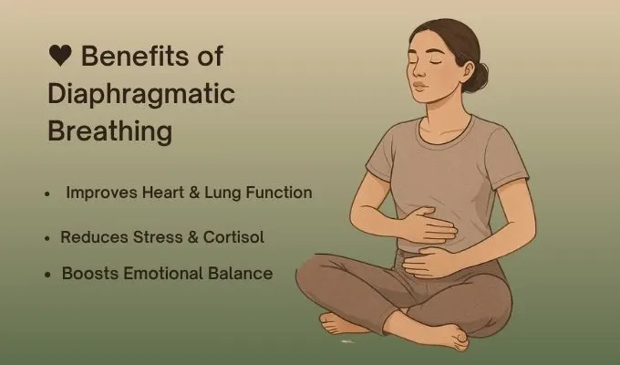 Benefits of Diaphragmatic Breathing