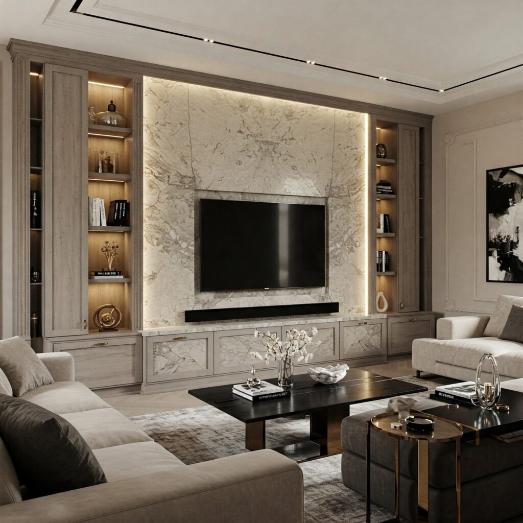 7 Living Room TV Wall Ideas: Designing the Perfect Focal Point 2 14