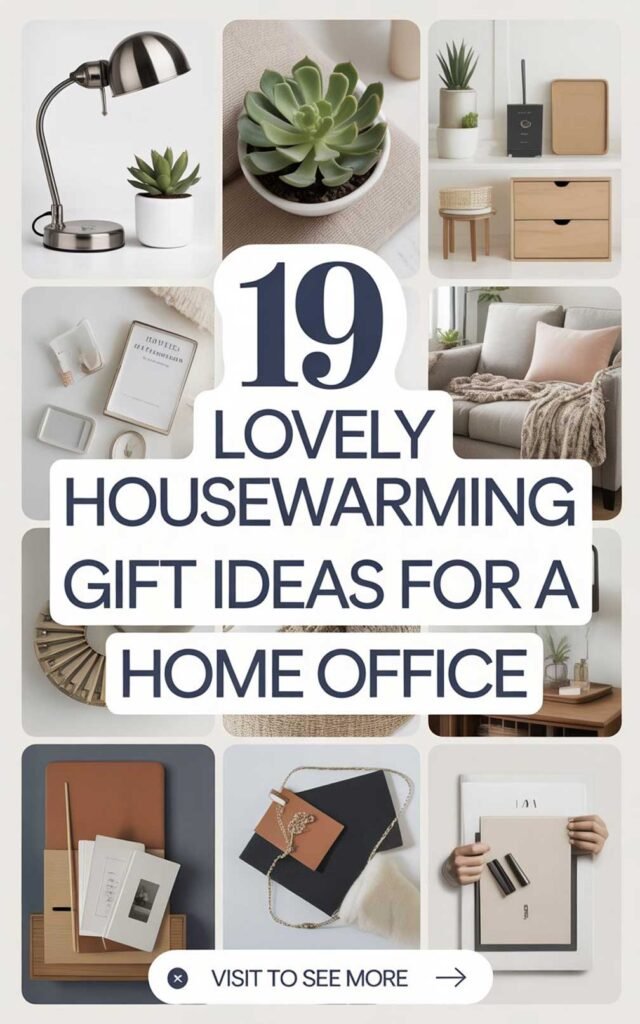 19 Lovely Housewarming Gift Ideas for a Home Office