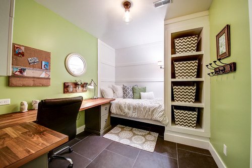 How to Create a Cozy Office with a Daybed 7 skeen basement karen spiritoso designs llc imgf621583506ca42c3 8 6231 1 d2828a2