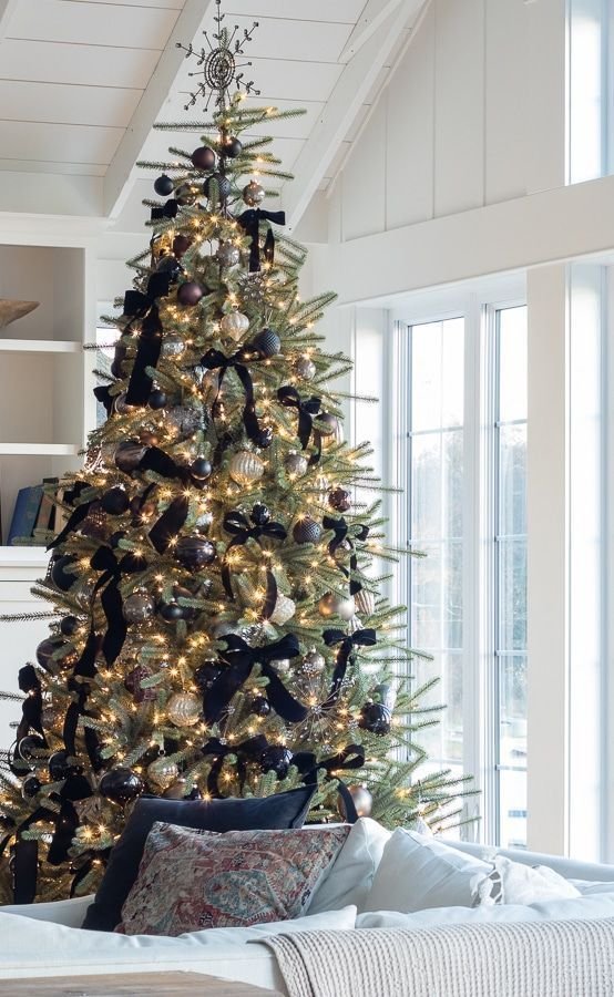 velvet christmas tree 1