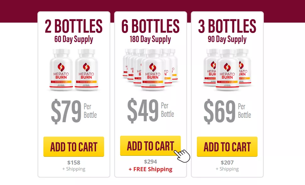 HepatoBurn Pricing
