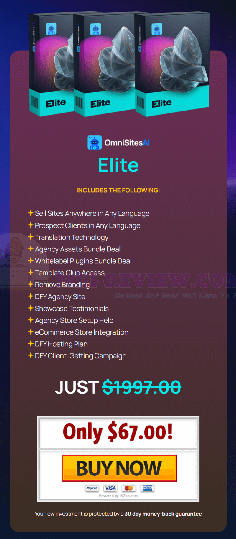OmniSitesAI-OTO-2-Elite-pricing-recap