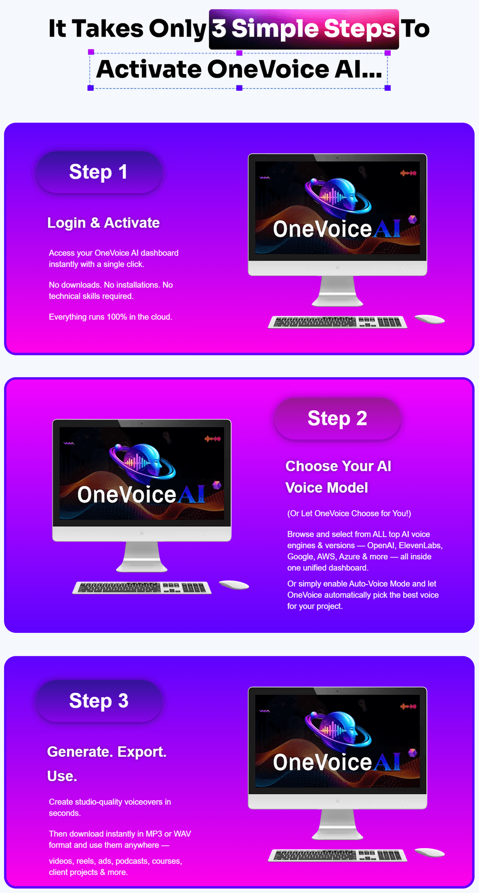 OneVoice-AI-Steps