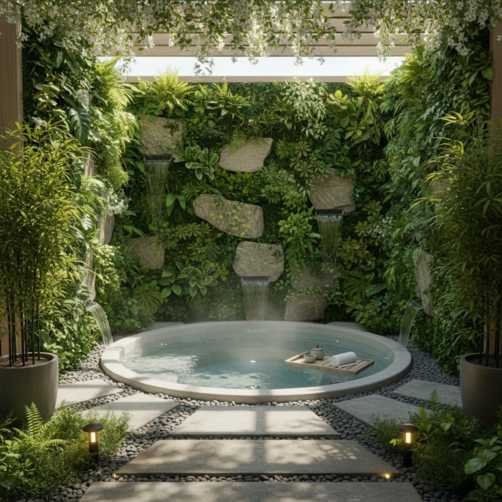 10 Jacuzzi Outdoor Ideas for Small Backyards (That Feel Big on Style) 6 6 no watermark