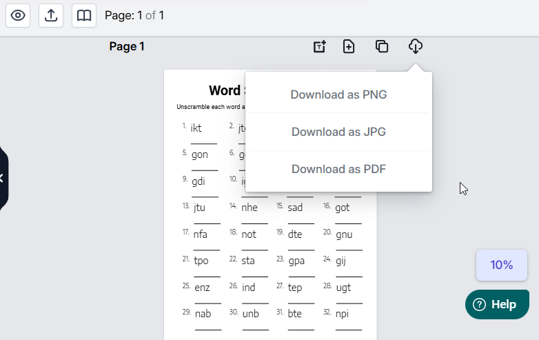 CVC-Worksheets-Generator-Feature-15-formats