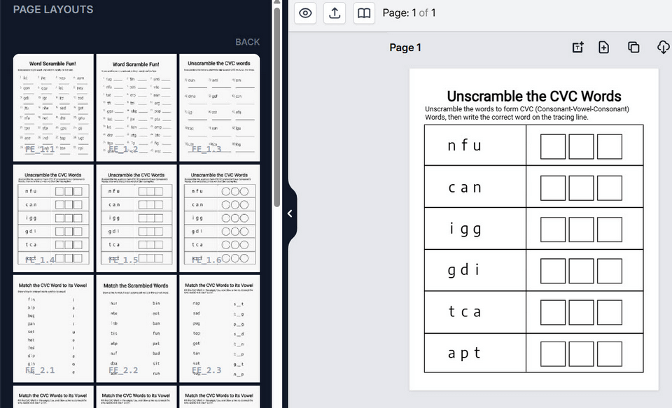 CVC-Worksheets-Generator-Feature-7-generation
