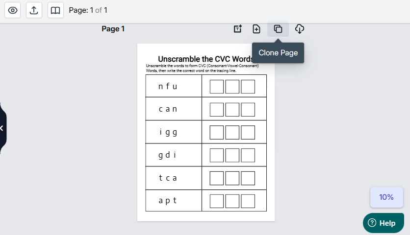 CVC-Worksheets-Generator-Step-2-Customize