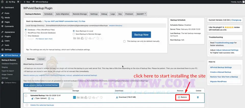 Digital-Academy-Fortune-Demo-2-install