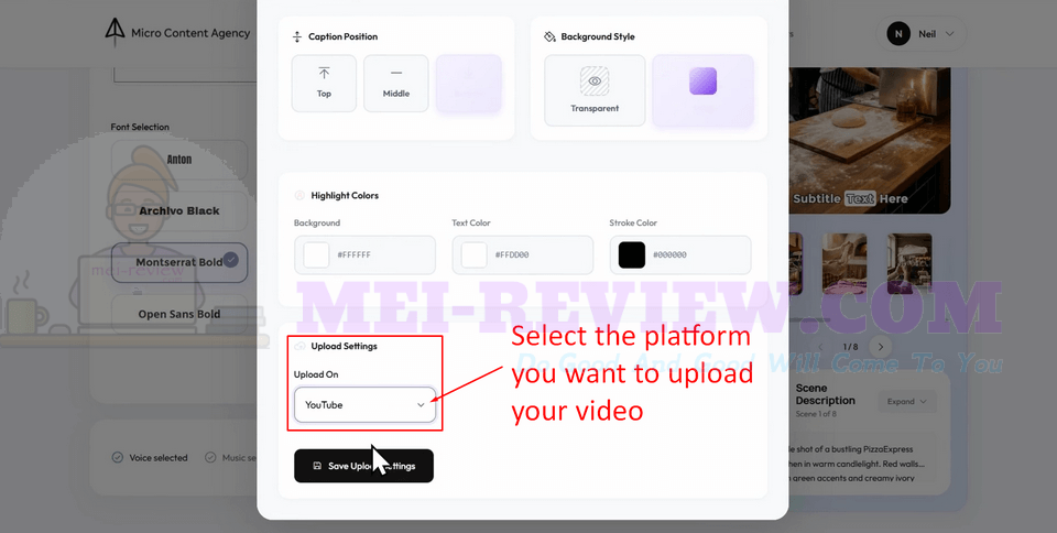 Micro-Content-Agency-Demo-9-platform