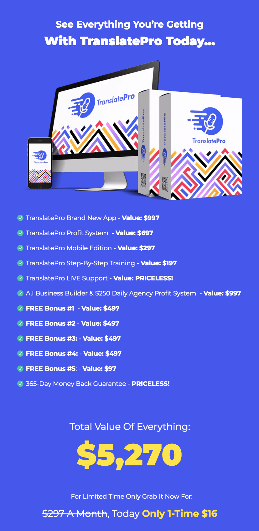 TranslatePro-Plans