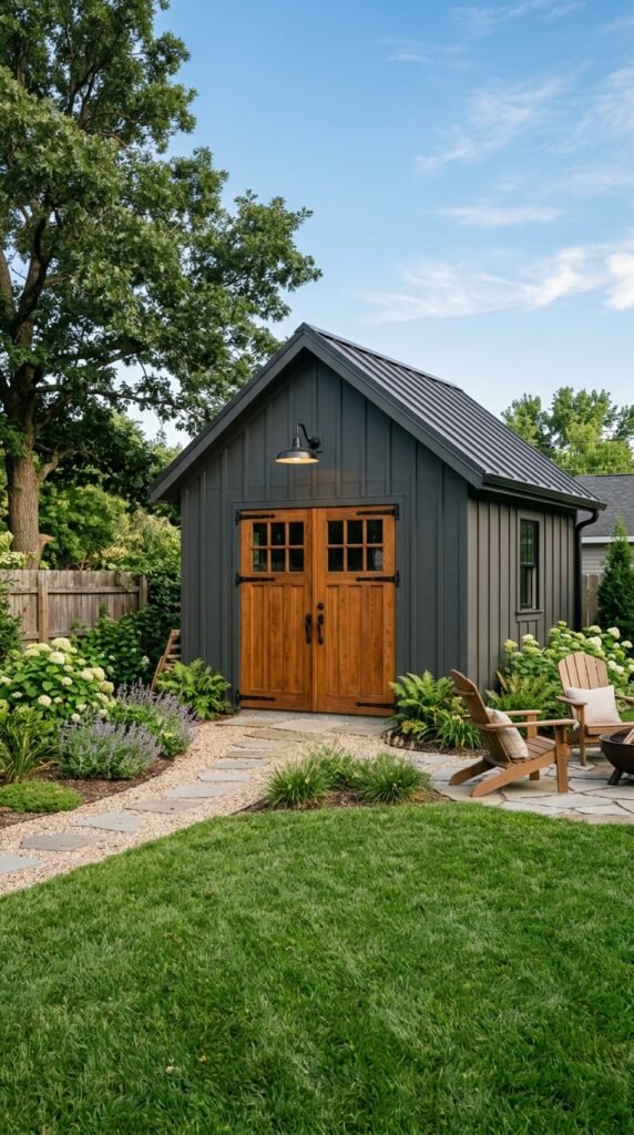 Charcoal grey shed 202603261934
