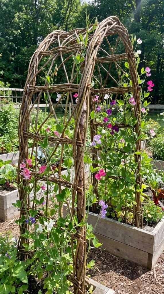 Garden trellis with 202603222244