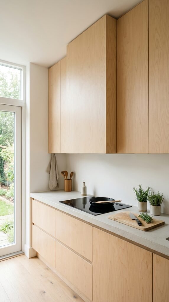 5 Stunning DIY Vent Hood Cover Tutorials (That Anyone Can Build!) 2 Image prompt a vertical minimalist kitchen scene t 7d61028ee0