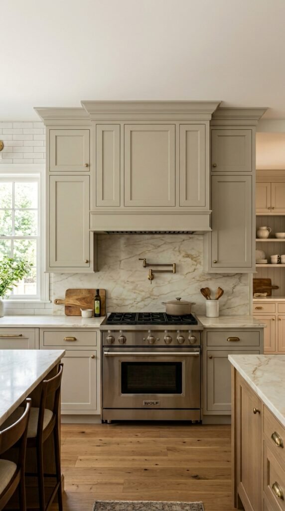 8 DIY Vent Hood Cover Ideas to Transform Your Kitchen 8 Kitchen vent hood mimic cabinetry cb02582c40