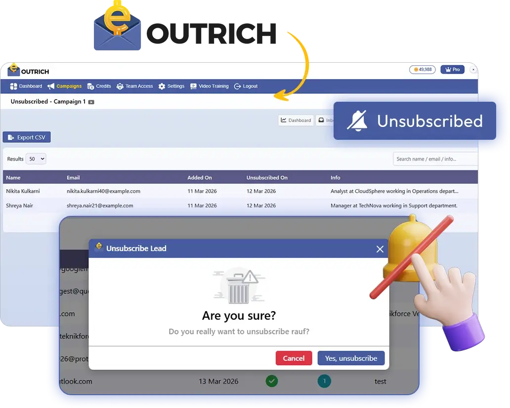 Outrich-Feature-12-Unsubscribe