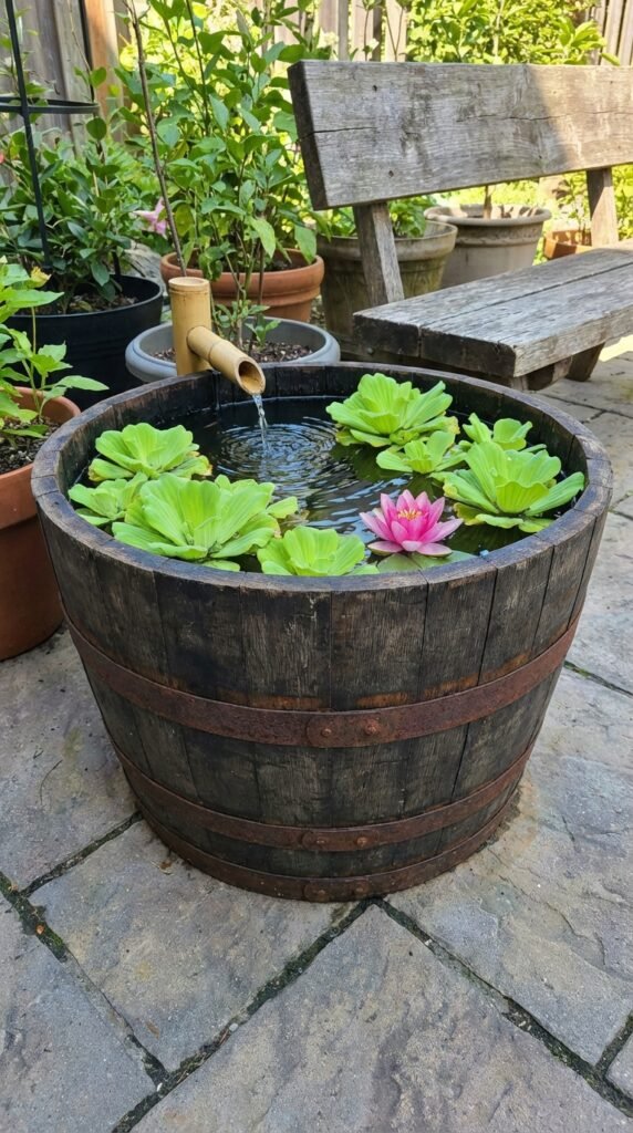 Whiskey barrel aquatic 202603222244