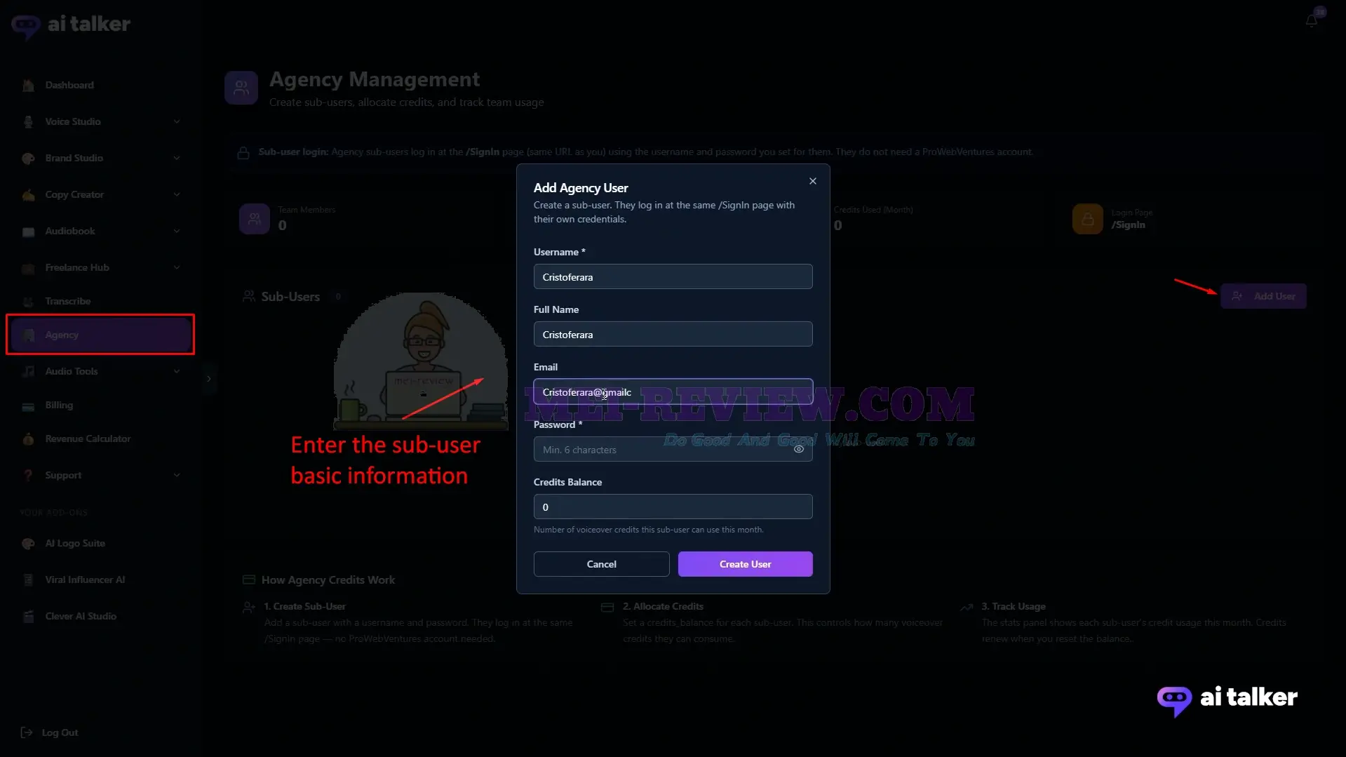 AI-Talker-Demo-30-agency