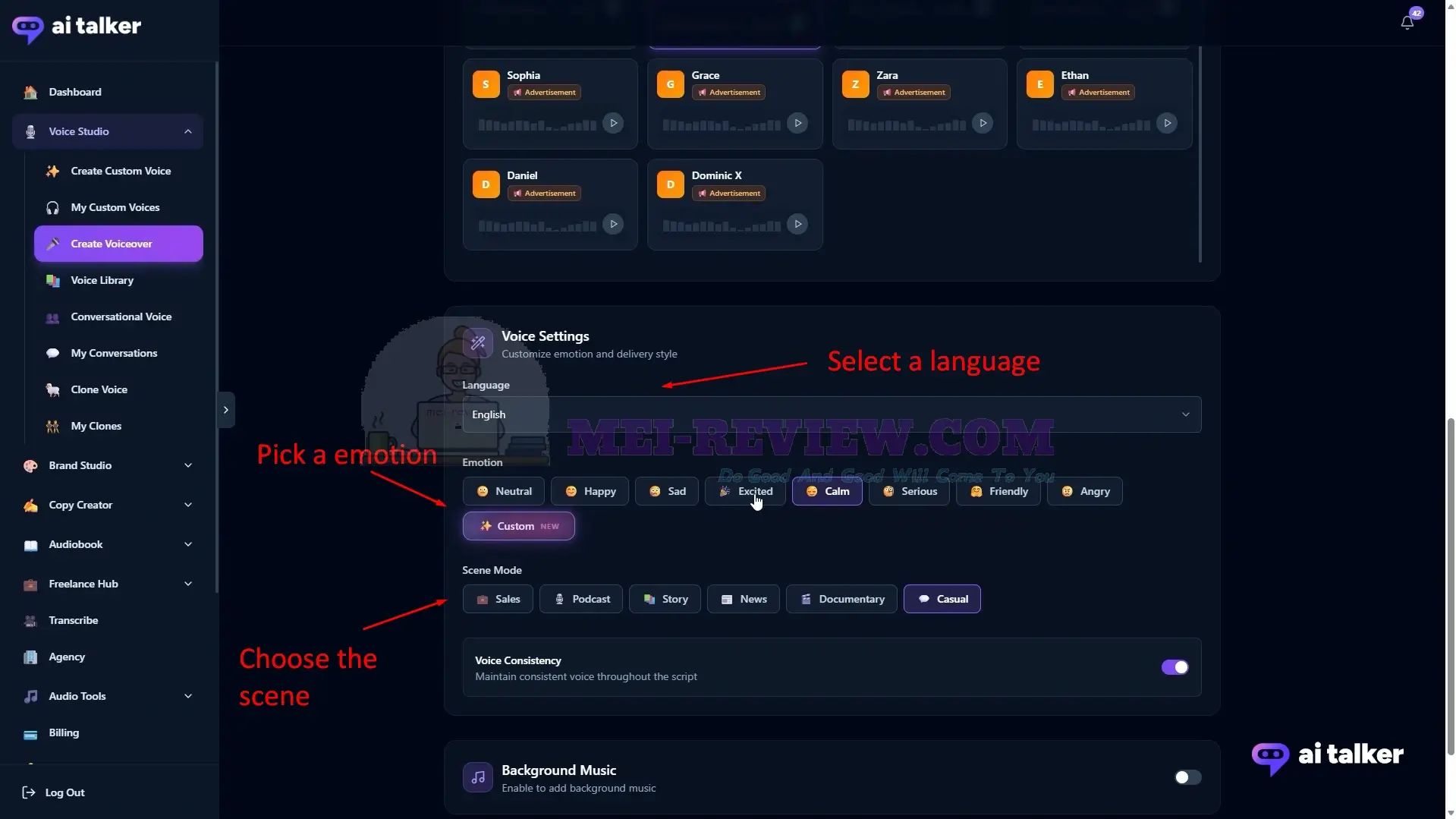AI-Talker-Demo-8-language