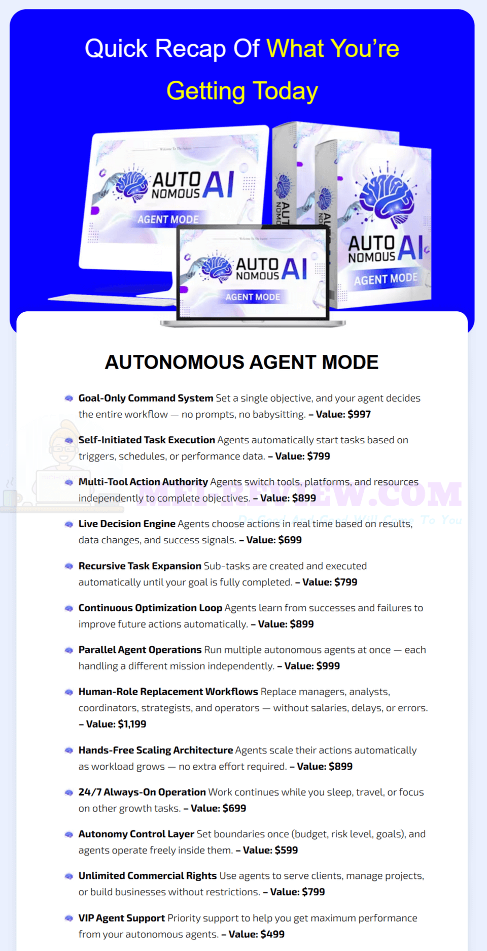 Autonomous-AI-OTO-2-Agent-pricing-recap