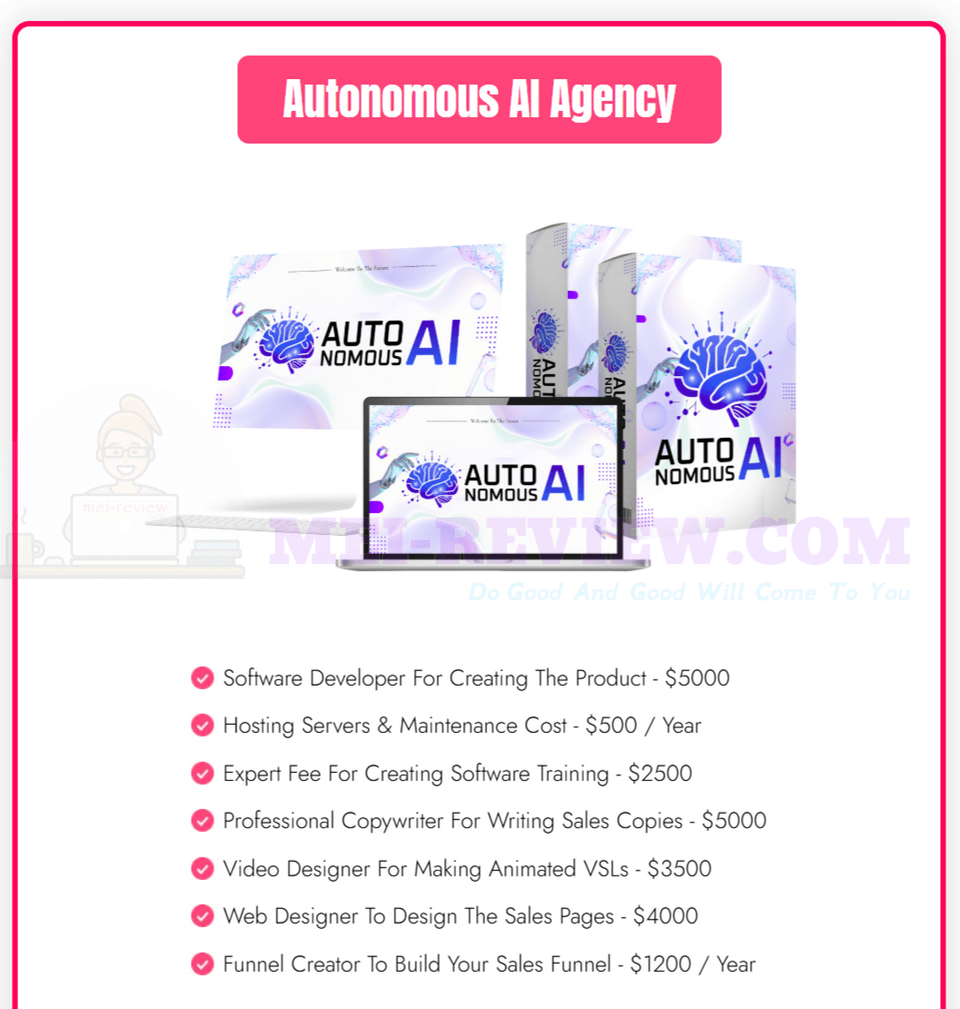 Autonomous-AI-OTO-8-Reseller-pricing-recap