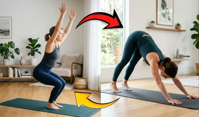 yoga asan for Muscle Loss After 40