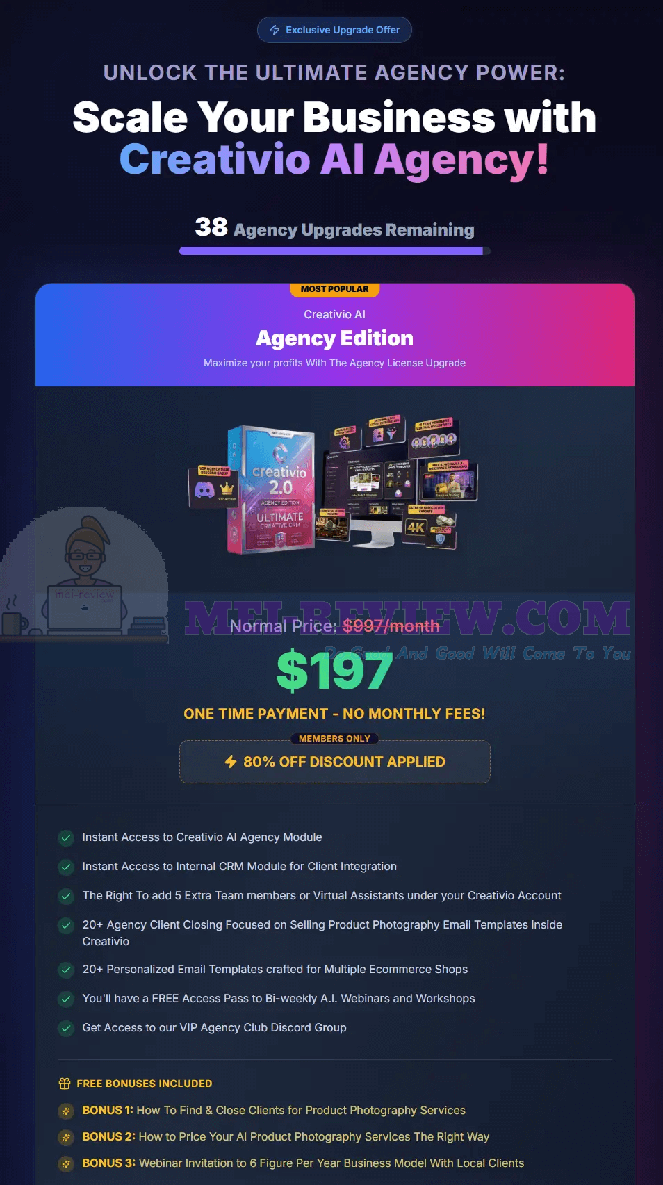 Creativio-AI-2-0-OTO-3-Pricing-Recap
