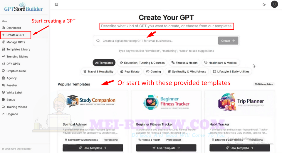 GPT-Store-Builder-Demo-2-pick-a-niche