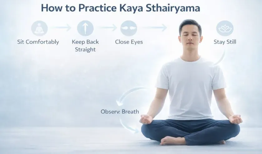 How to Practice Kaya Sthairyama 