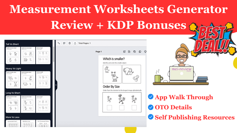 Measurement-Worksheets-Generator-Review