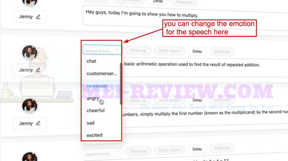 VoiceMotionsAI-Demo-7-Choose-Emotion-for-each-line